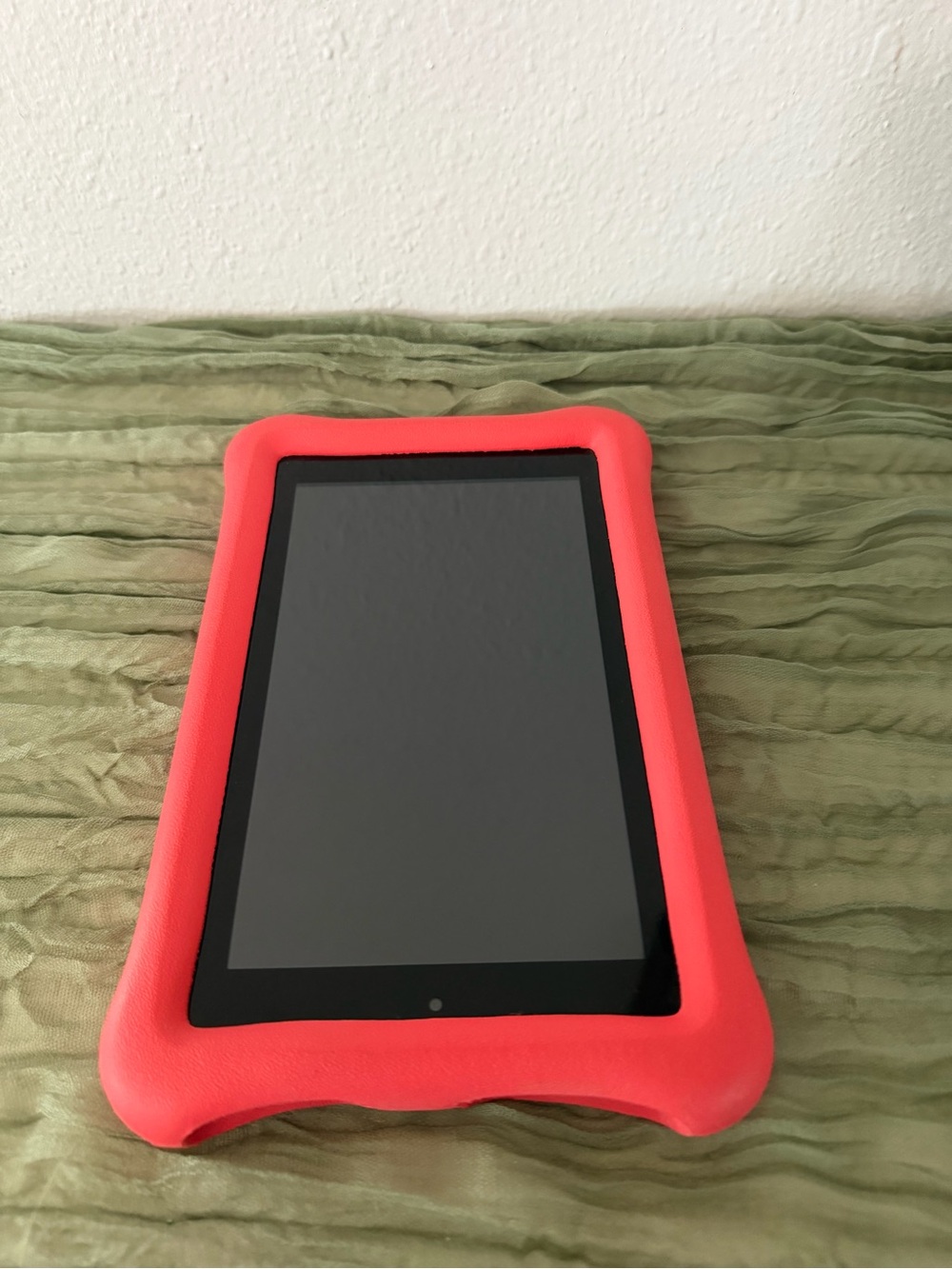 Amazon Fire 7 tablet and case